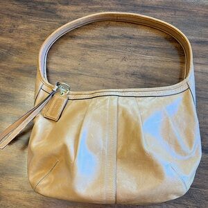 The original, collectible Coach Ergo Hobo bag in special edition raw leather.